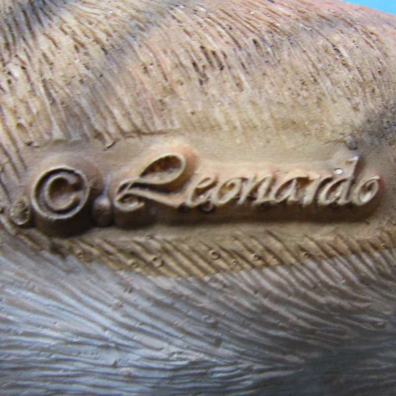 Brown Boxer Dog  Figure by Leonardo