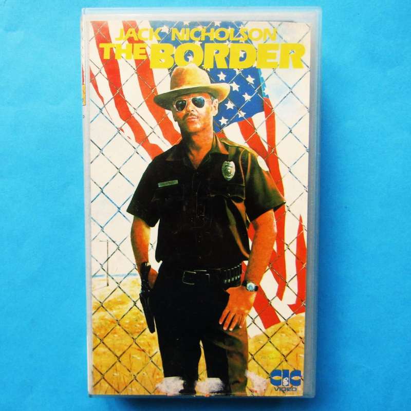 The Border - Jack Nicholson - Movie VHS Tape (1982)