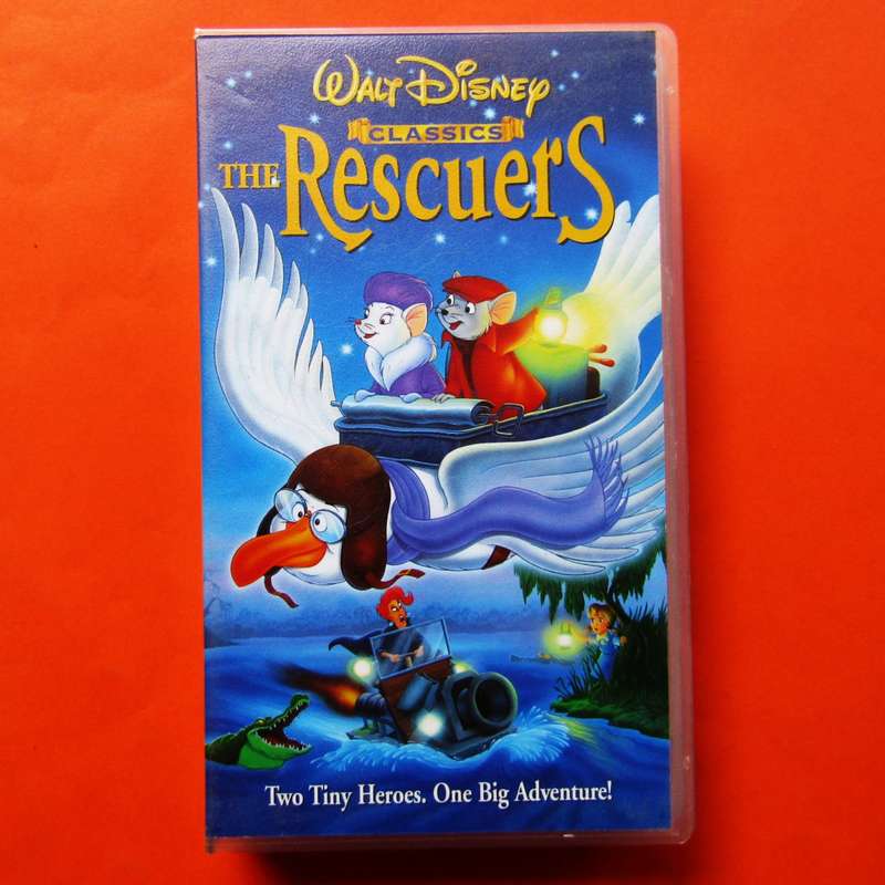 The Rescuers - Walt Disney VHS Tape (2000)