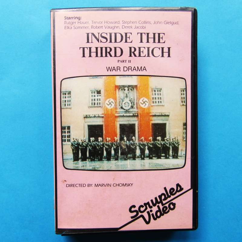 Inside the Third Reich - War Drama VHS Tape