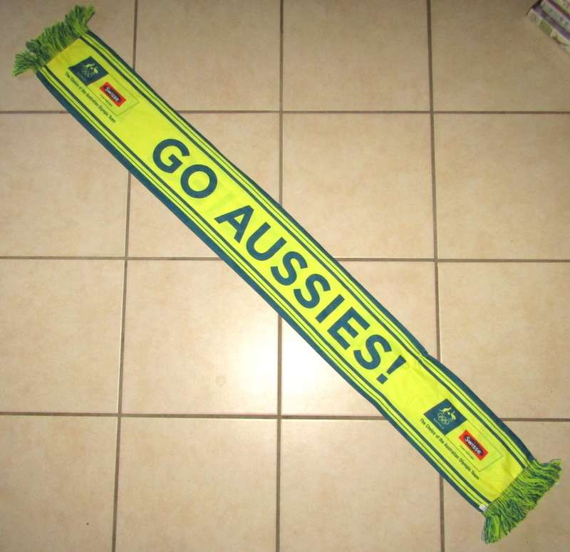 Old Australia Olympic Team Supporter Scarf