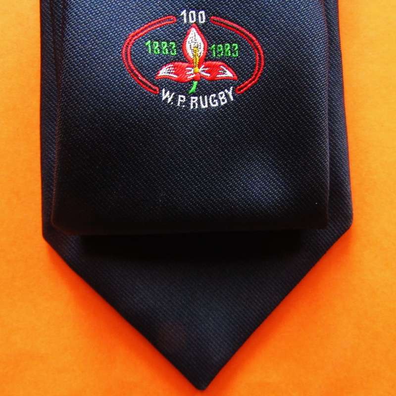 1983 WP Rugby 100 Year Neck Tie