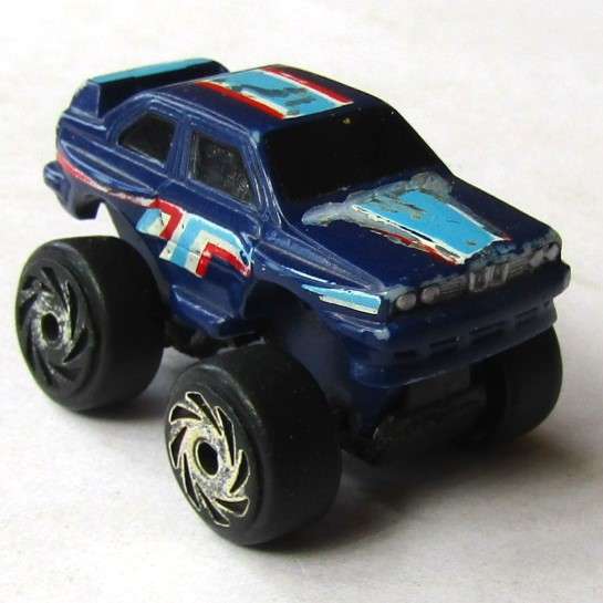 1987 Road Champs - Micro Machine Size BMW 325i Monster Truck