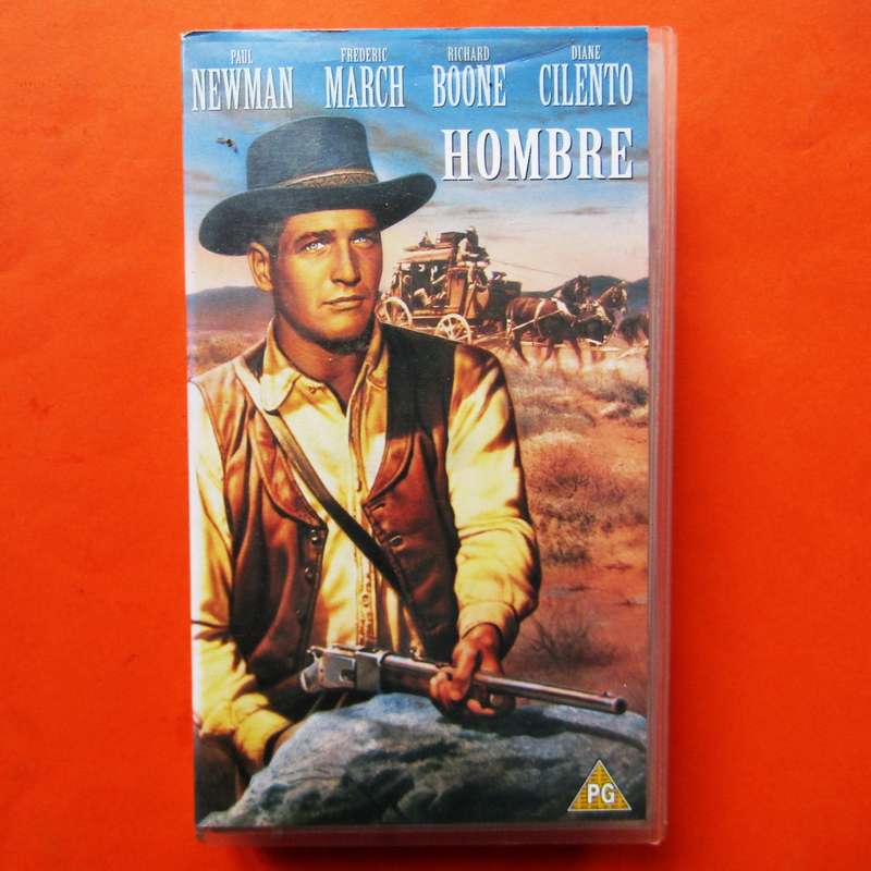 Hombre - Paul Newman - Western Movie VHS Tape