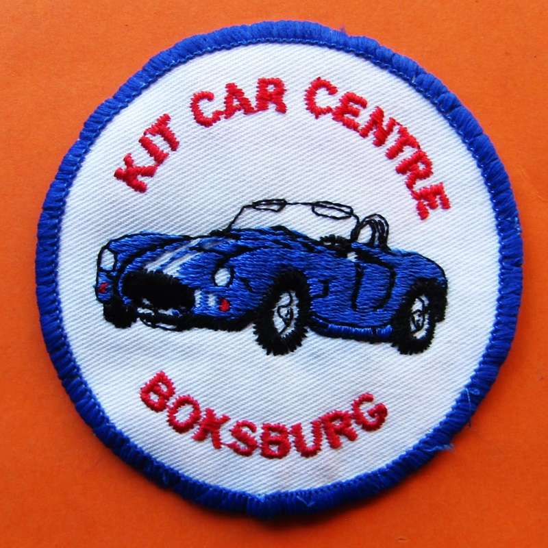 Old Boksburg Kit Kar Centre Patch Badge