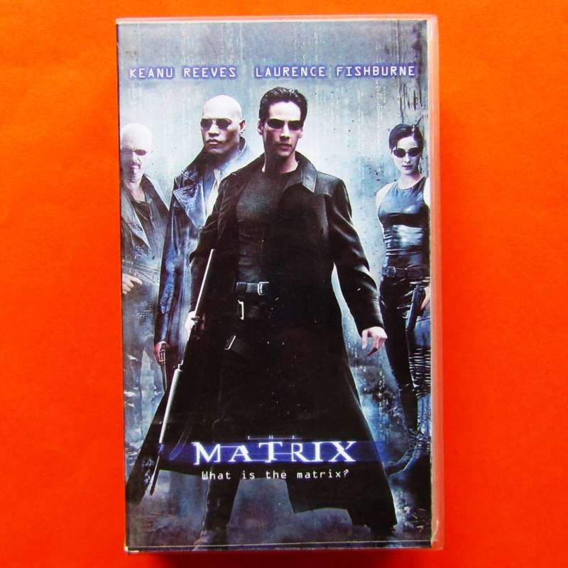 The Matrix - Keanu Reeves - Movie VHS Tape (1999)