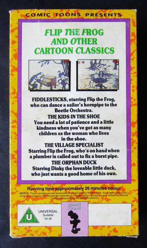 Flip the Frog - Cartoon VHS Tape
