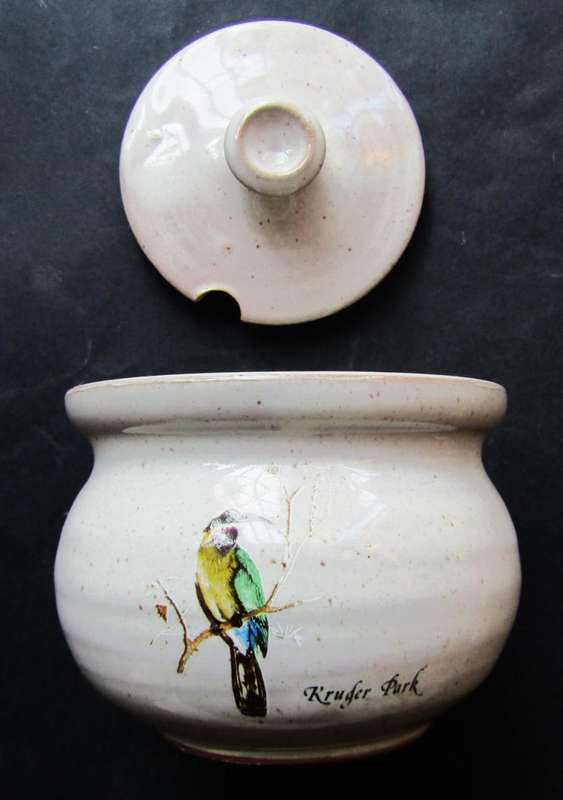 Old Kruger Park Sugar Pot