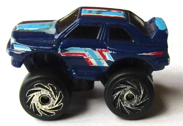 1987 Road Champs - Micro Machine Size BMW 325i Monster Truck
