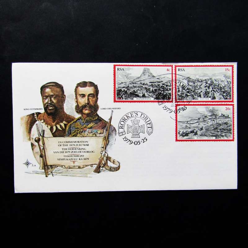 1979 Zulu War Battle of Rorke's Drift Centenary FDC Cover