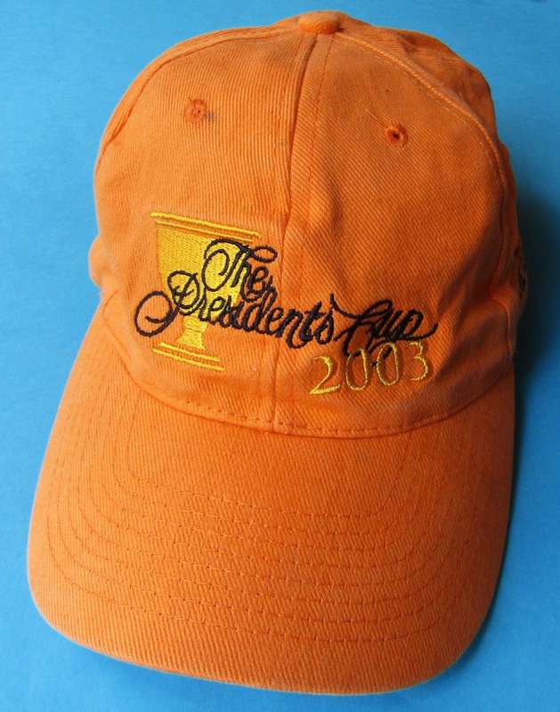2003 Presidents Cup at the Links Golf Cap
