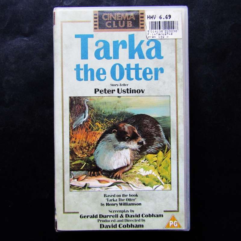 Tarka the Otter - Movie VHS Tape (1989)