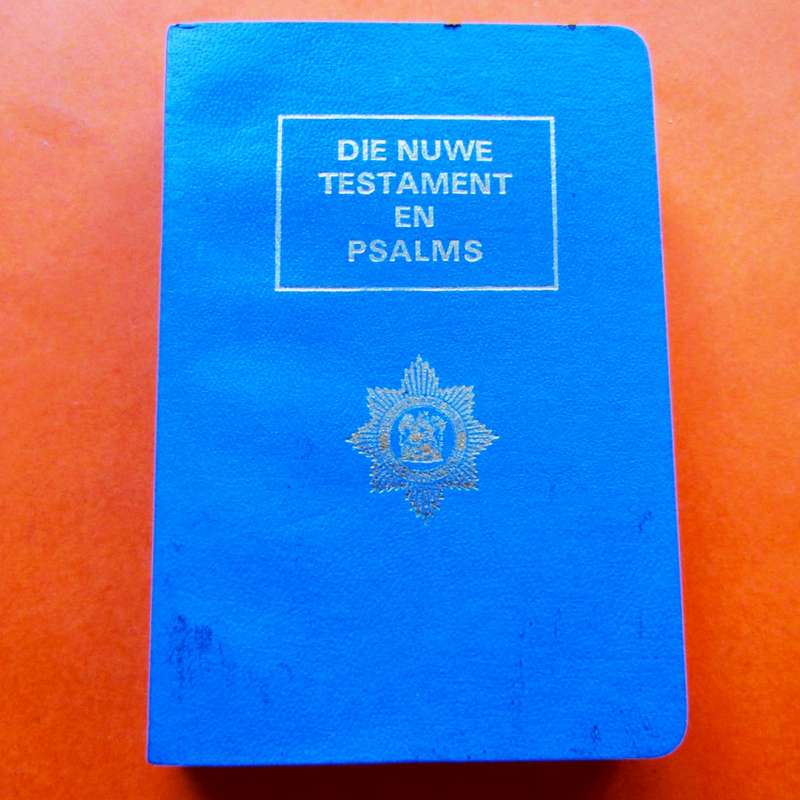 1987 SA Police Afrikaans Pocket Bible