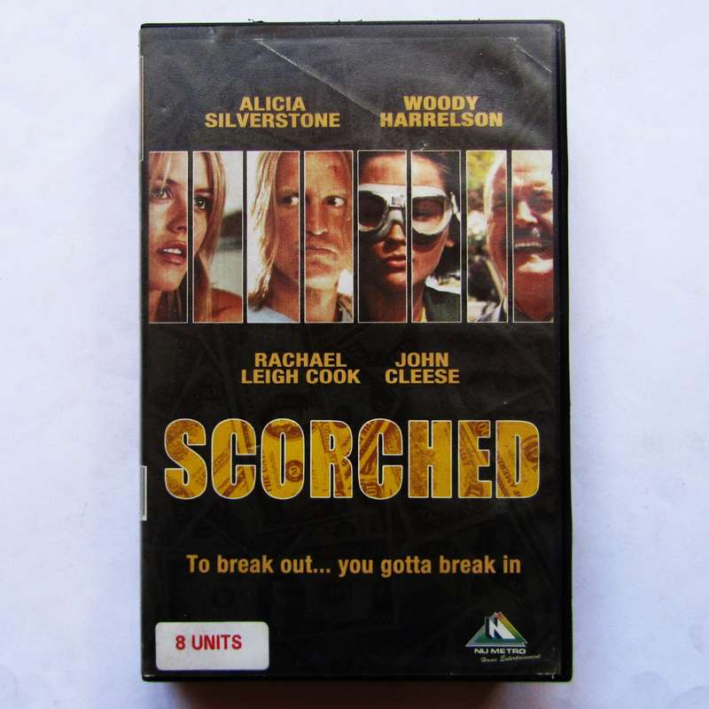 Scorched - Alicia Silverstone - Movie VHS Tape (2003)