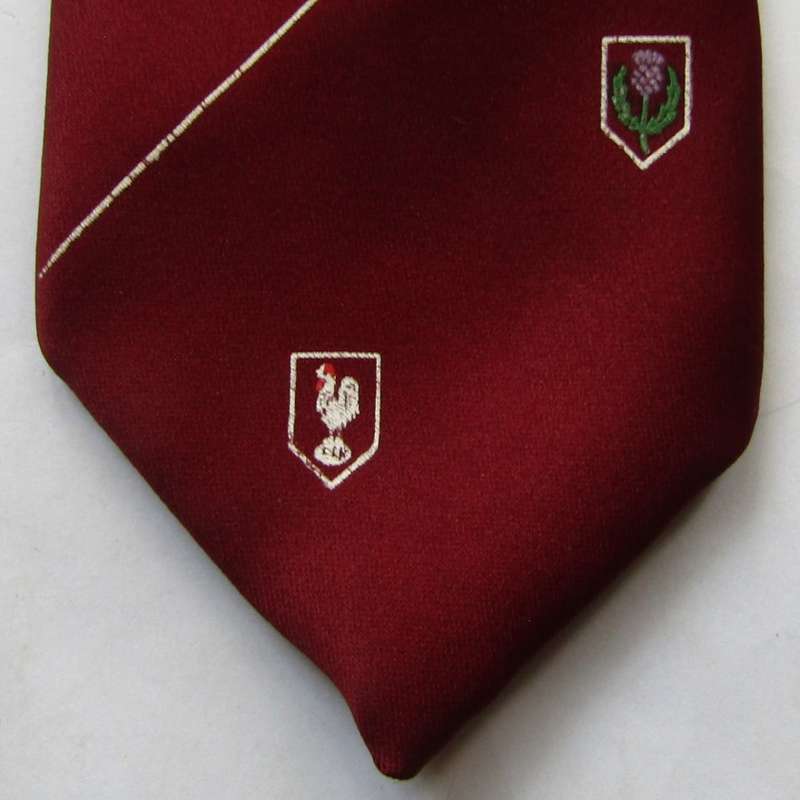 Old 5 Nations Rugby Neck Tie