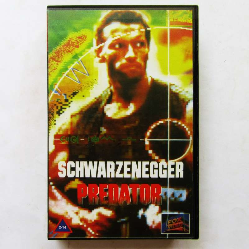 Predator - Schwarzenegger - Movie VHS Tape (1994)