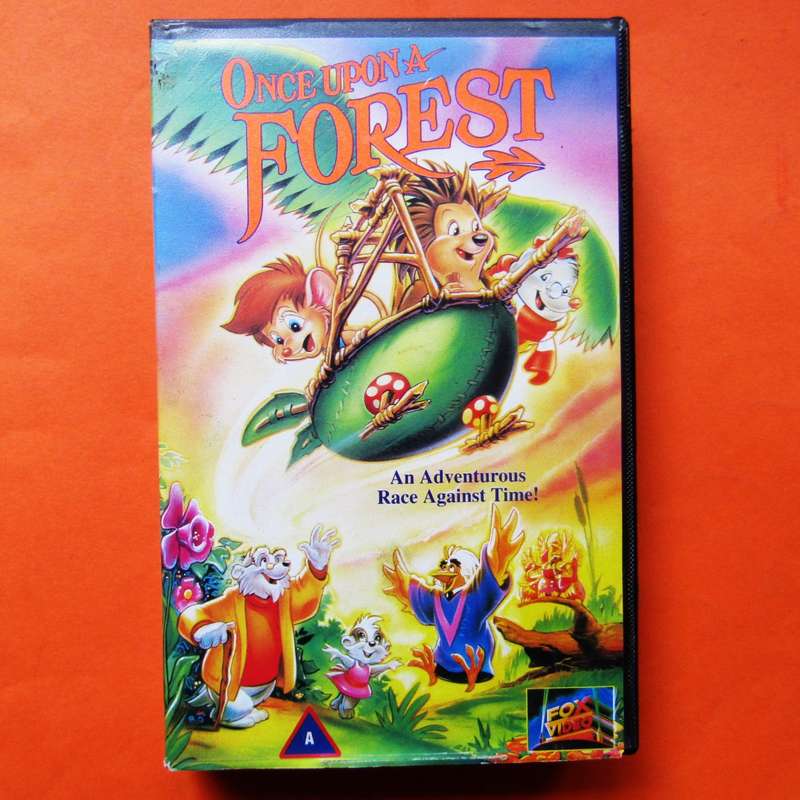 Once Upon a Forest - Movie VHS Tape (1993)