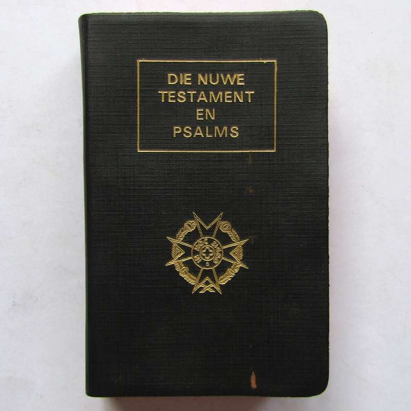 1982 SADF Afrikaans Pocket Bible