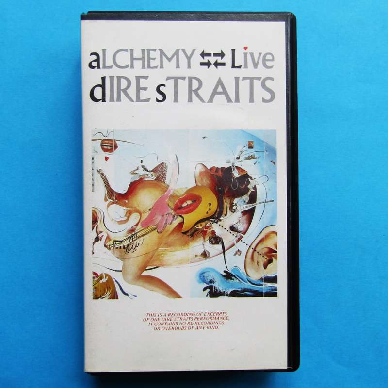 Dire Straits - Alchemy Live - VHS Video Tape (1983)