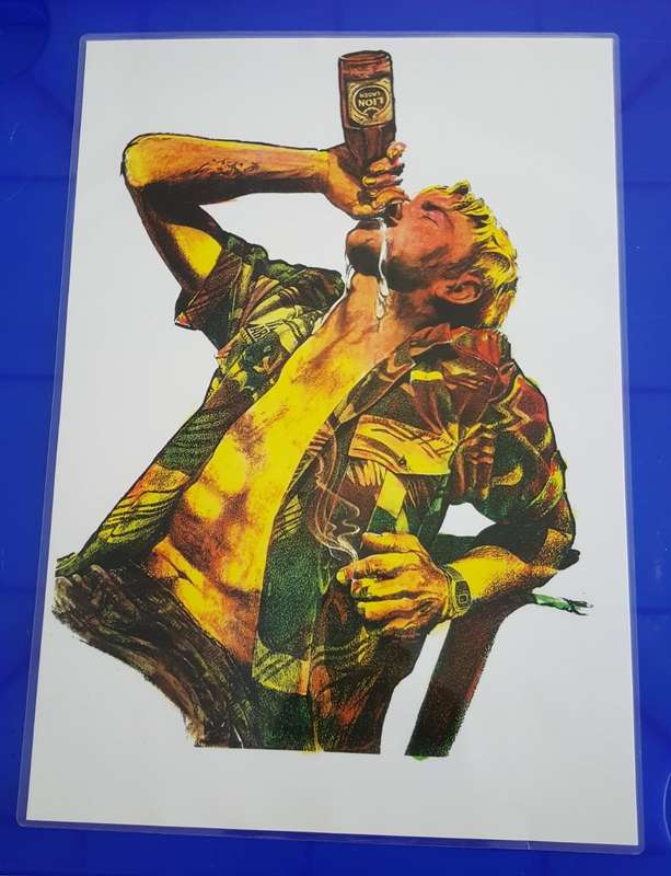 Old Rhodesia Army Laminated Poster