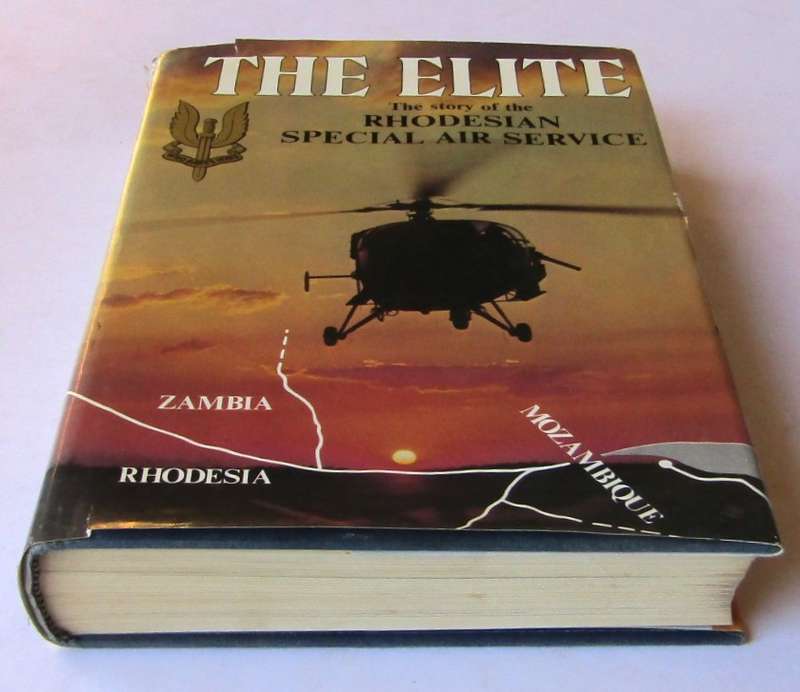 The Elite - Rhodesian Special Air Service - Hardcover Book (1984)