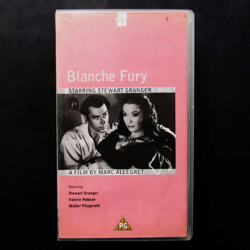 Blanche Fury - Movie VHS Tape