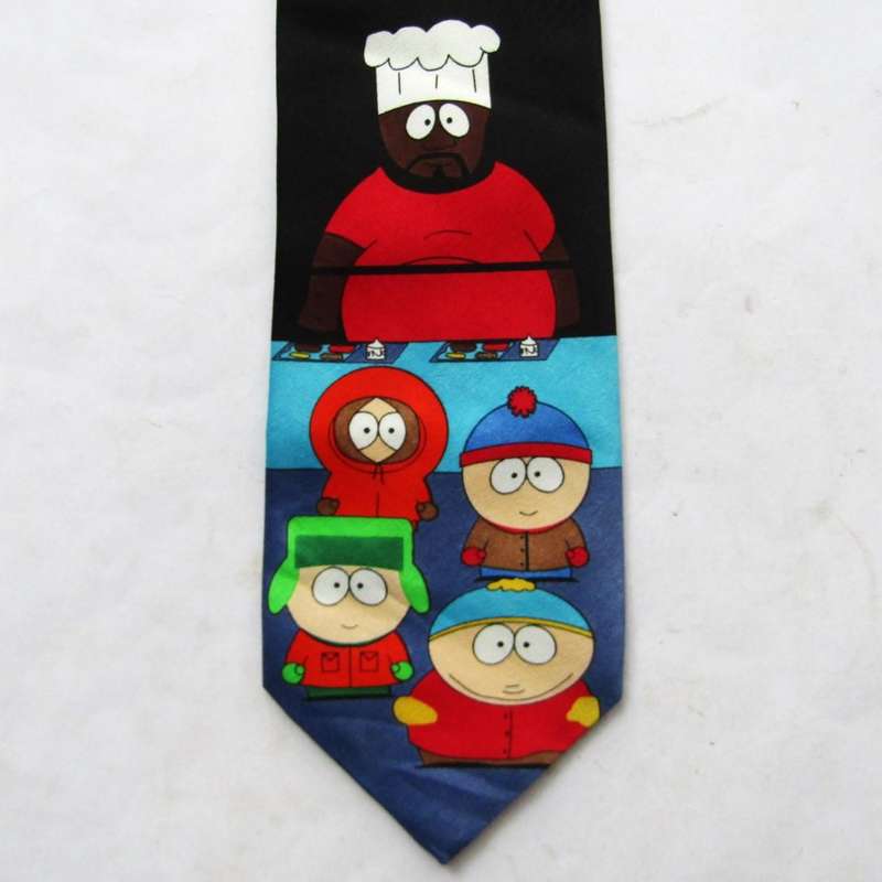 Old South Park Cartoon Neck Tie