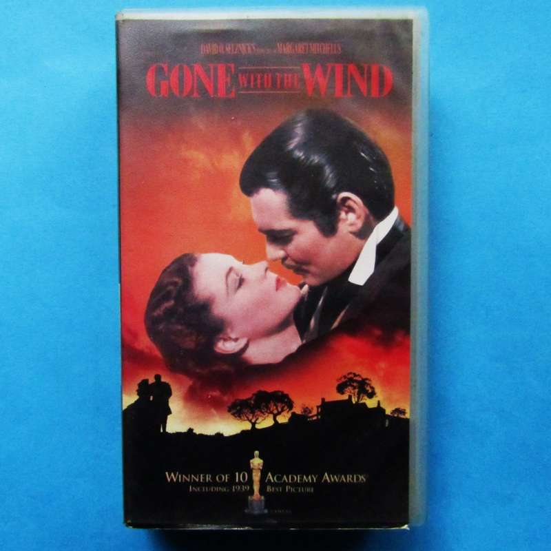 Gone with the Wind - Classic Movie VHS Tape (1999)