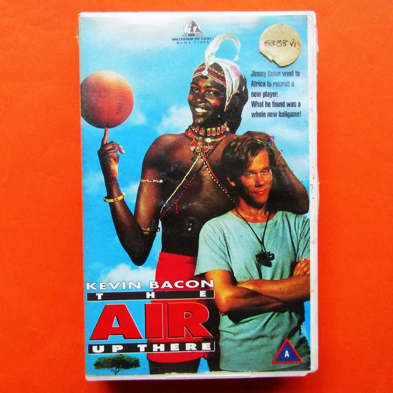 The Air Up There - Kevin Bacon - Movie VHS Tape (1994)