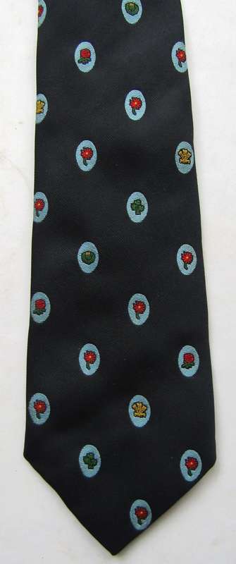 Old Noord Transvaal vs UK Home Nations Rugby Neck Tie