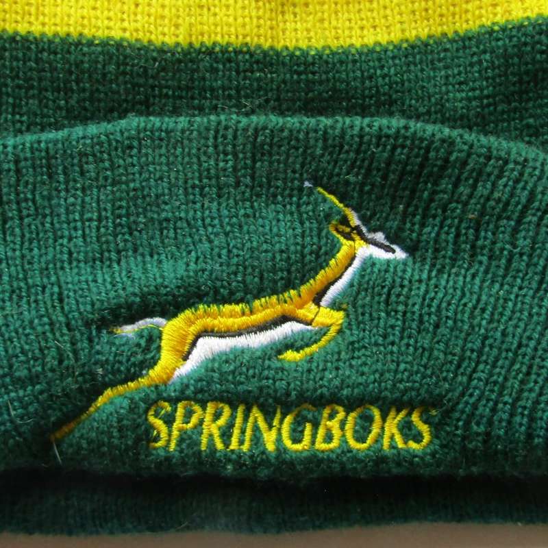 Old Springbok Rugby Beanie Cap