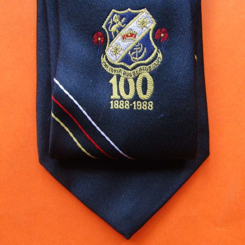 1988 Pretoria Rugby Club 100 Year Neck Tie