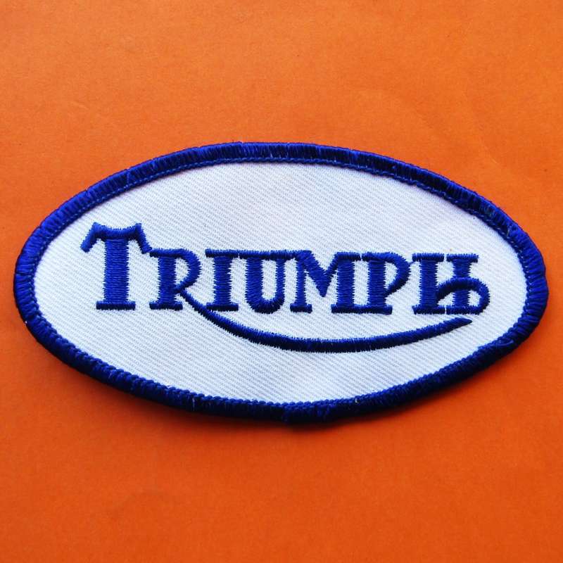 Old Triumph Motorcycles Patch Badge