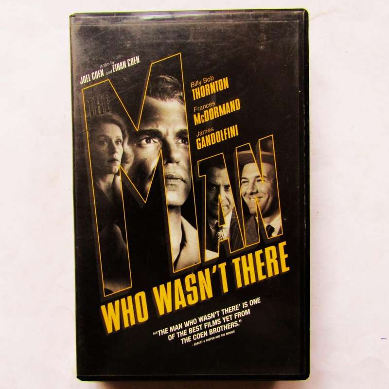 The Man Who Wasn't There - Movie VHS Tape (2001)