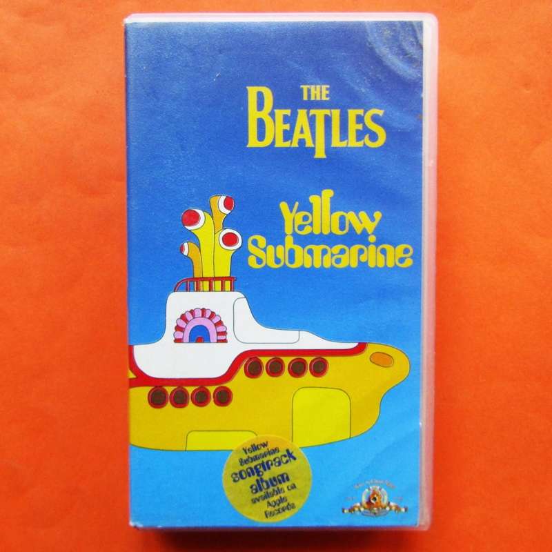 Yellow Submarine - The Beatles - Movie VHS Tape (1999)