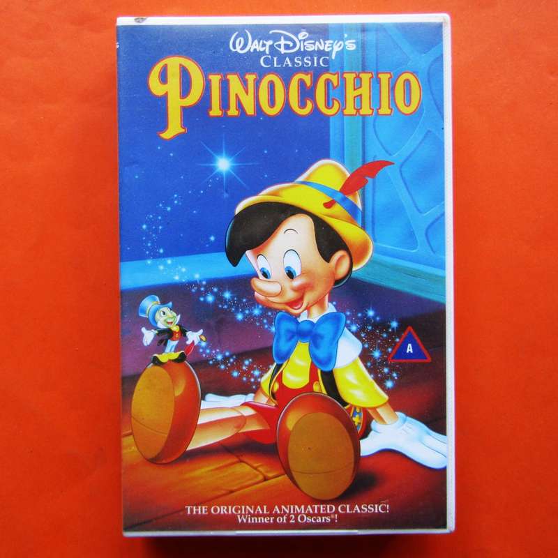 Pinocchio - Walt Disney VHS Tape