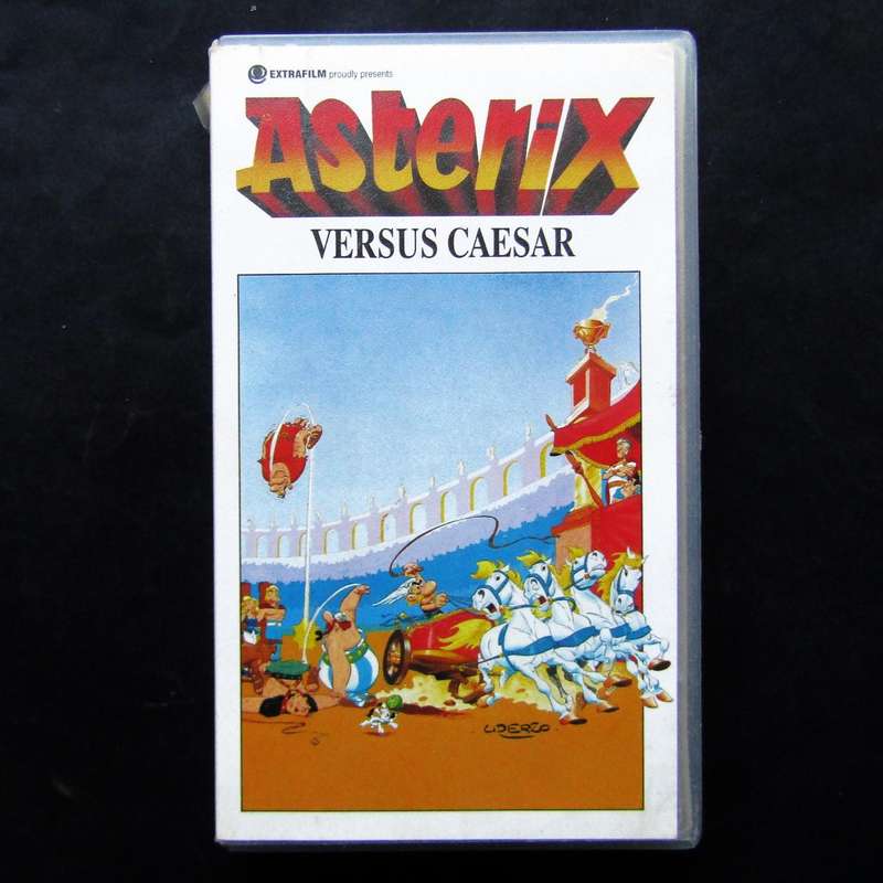 Asterix Versus Caesar - Movie VHS Tape (1997)