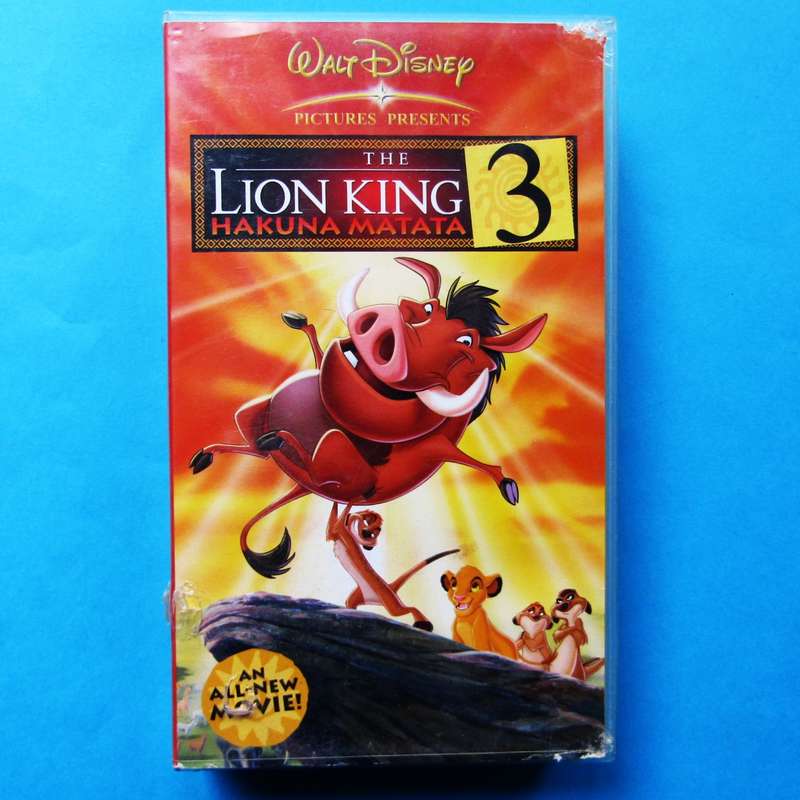 The Lion King 3 - Movie VHS Tape (2003)
