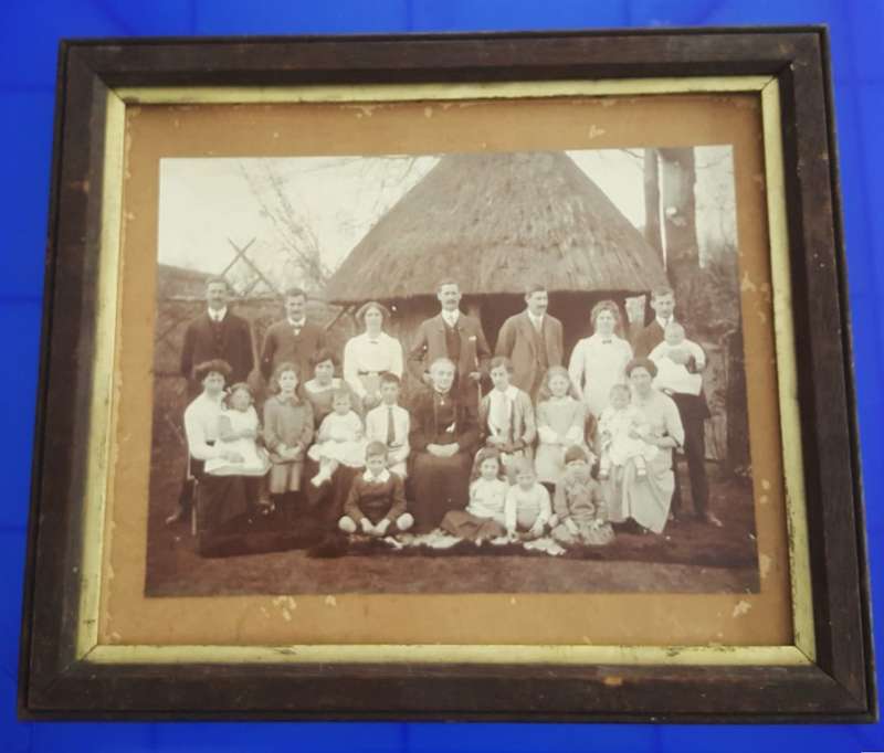 Vintage Rhodesian Pioneers Framed Photo