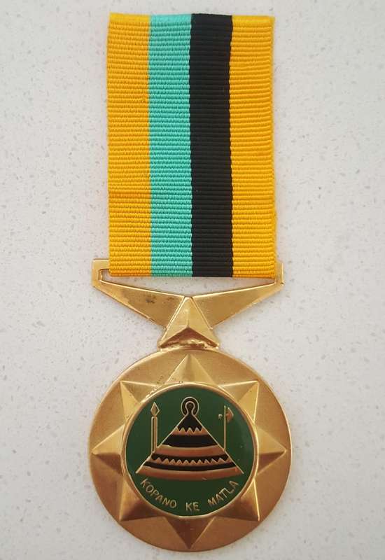 Qwa Qwa Police Medal for Merit - Full Size