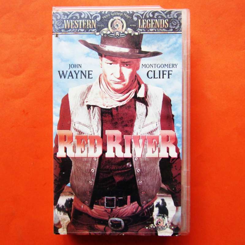 Red River - John Wayne - Western Movie VHS Tape (2000)