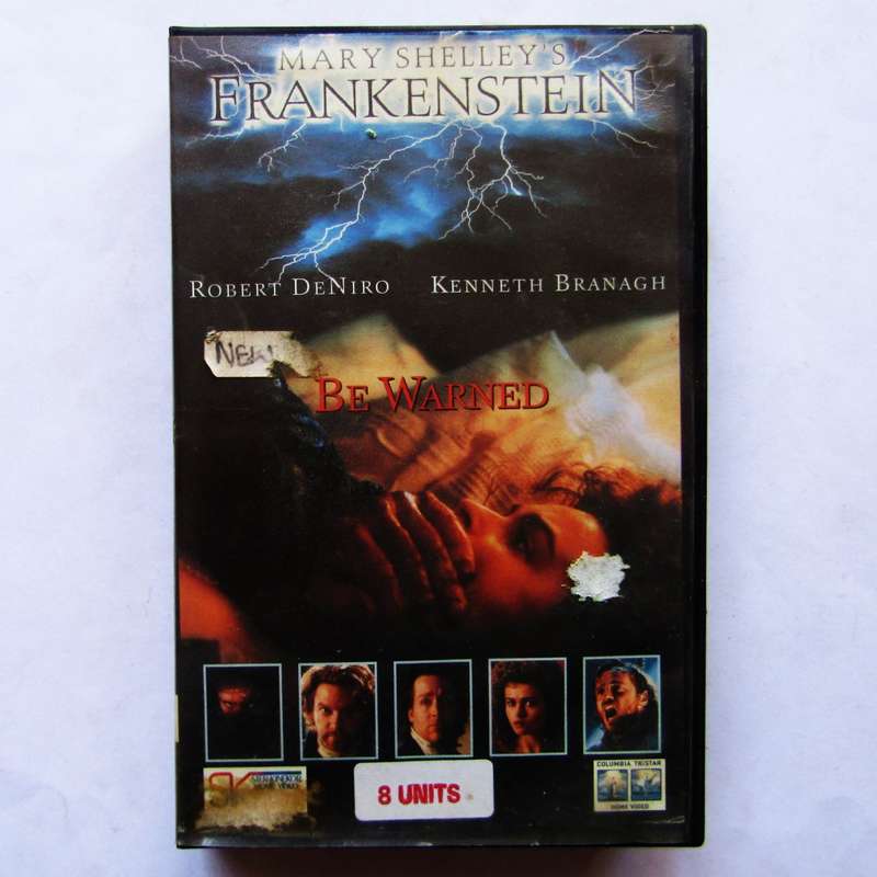 Frankenstein - Robert De Niro - Movie VHS Tape (1994)