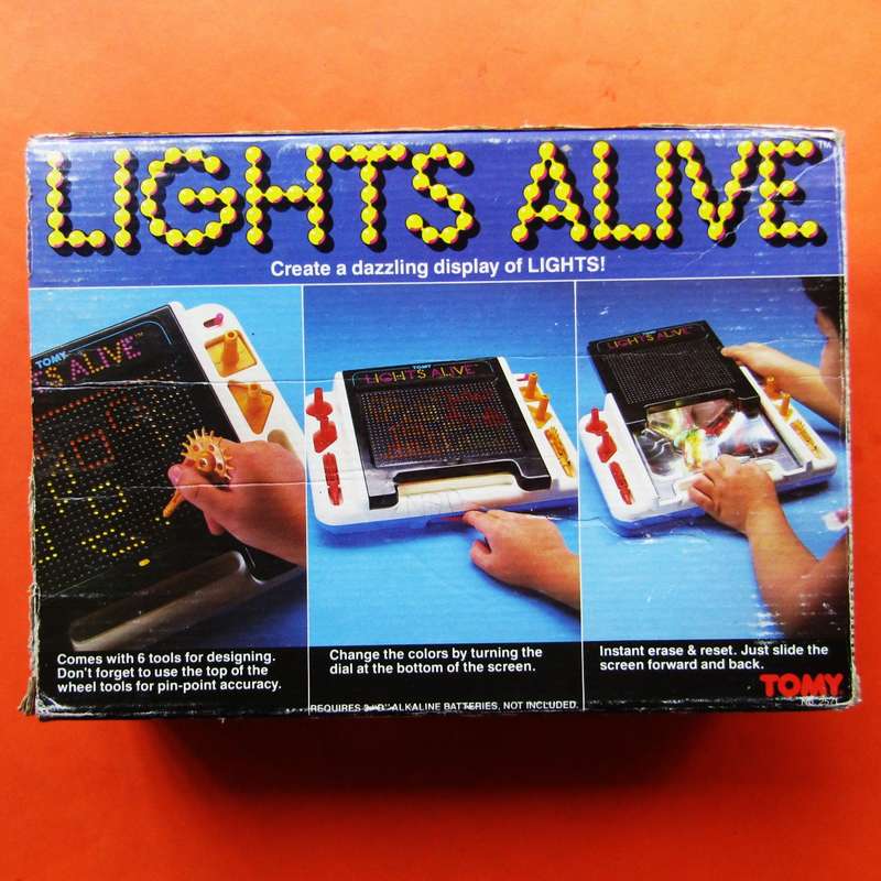 1984 TOMY Lights Alive Toy