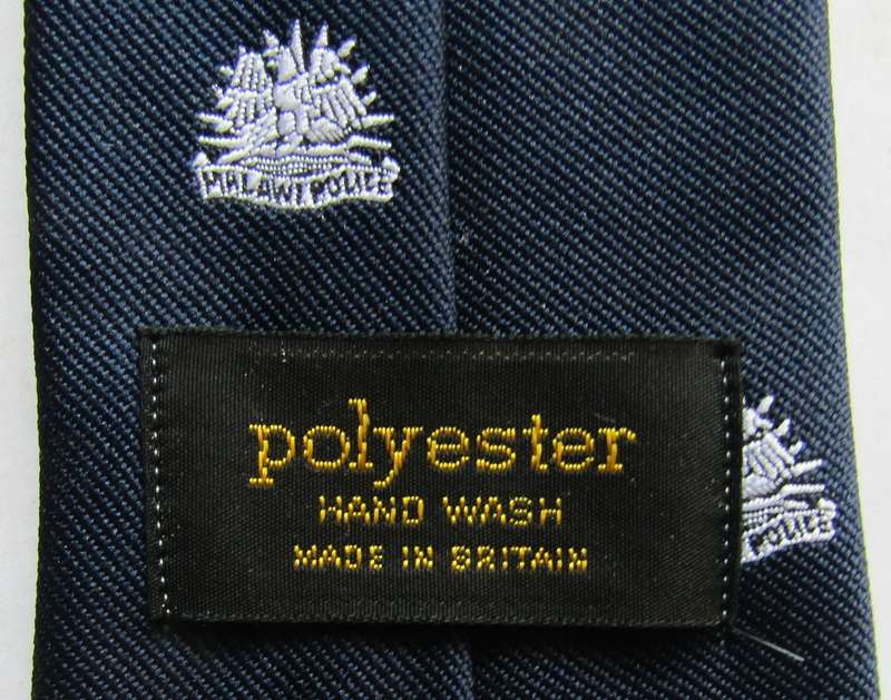 Old Malawi Police Neck Tie