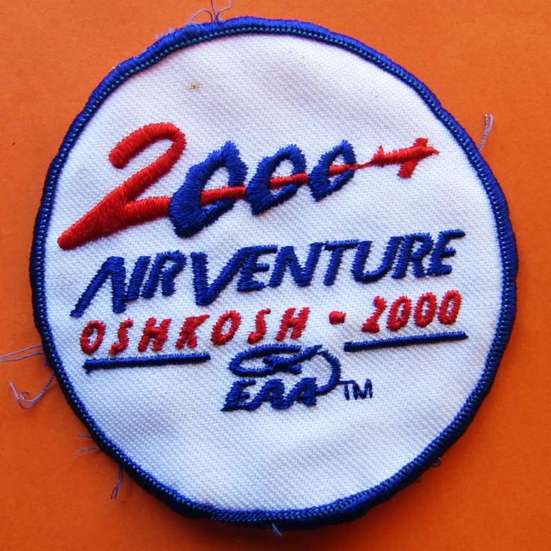 2000 Oshkosh Air Venture Patch Badge