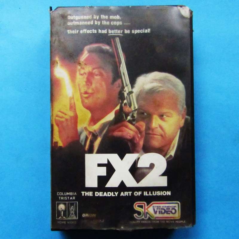 FX2 - The Deadly Art of Illusion - Movie VHS Tape (1992)