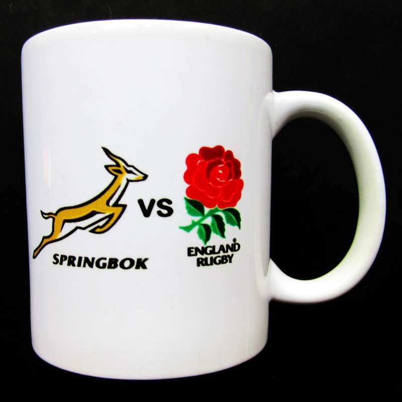 2018 Springboks vs England Rugby Mug