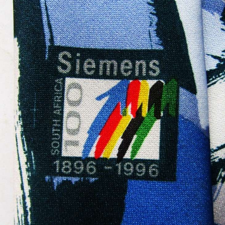 1996 Siemens South Africa 100 Year Neck Tie