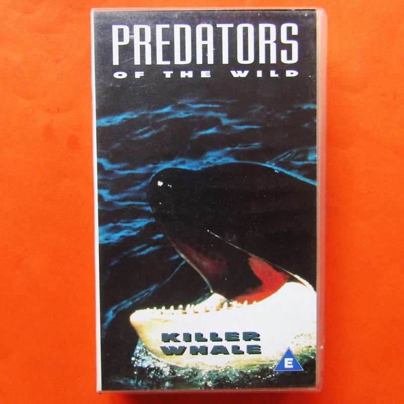Killer Whale - Predators of the Wild - VHS Video Tape (1996)