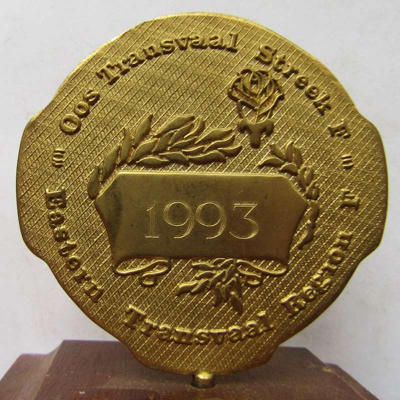 1993 SA Army, Police and Prison Service Inter Magte Medal Plaque
